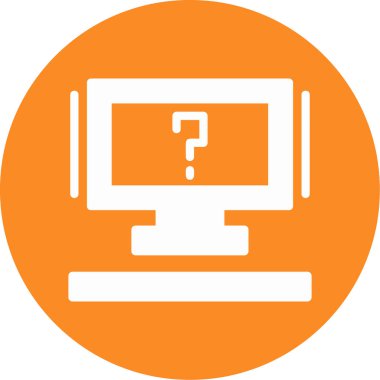 Dizüstü bilgisayar simgesinin vektör çizimi