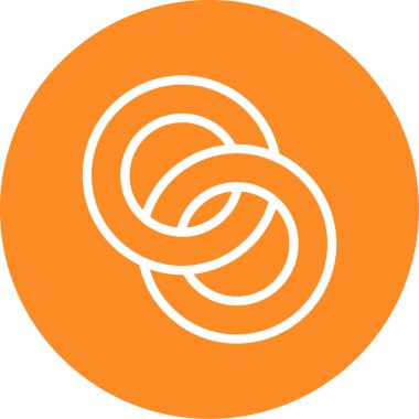 güzel spiral vektör çizgisi simgesi