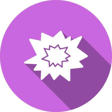 Rozet. Web simgesi basit tasarım