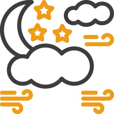 Bulut. Web simgesi basit illüstrasyon