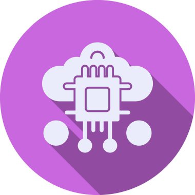 Bulut hesaplama. Web simgesi