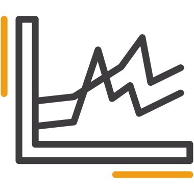 İş simgesi finansmanının vektör illüstrasyonu