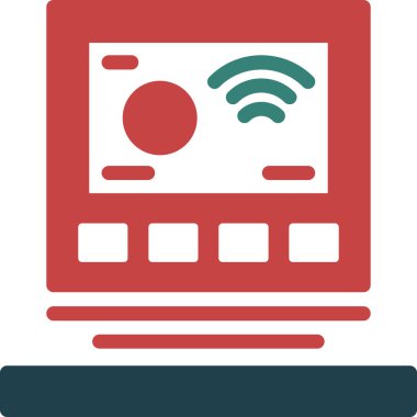 wifi simgesi vektör illüstrasyonu