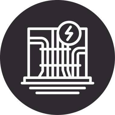 vektör elektrik fişi simgesi