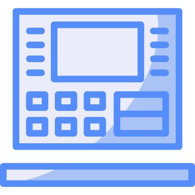 Bilgisayar. Web simgesi basit illüstrasyon