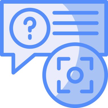 Sohbet ileti simgesi ana hat biçimi