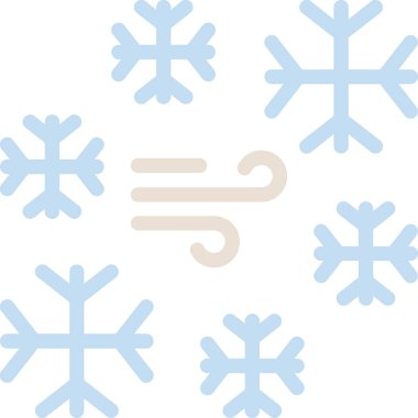 Kar tanesi. Web simgesi basit tasarım