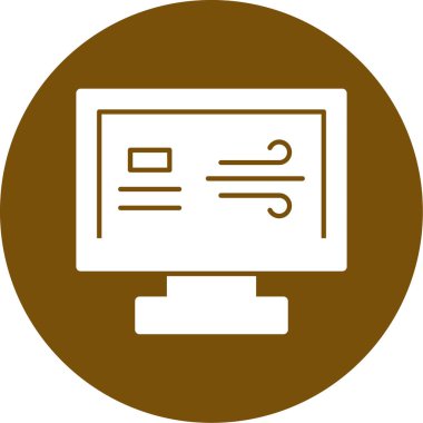 seo modern simgesinin vektör illüstrasyonu