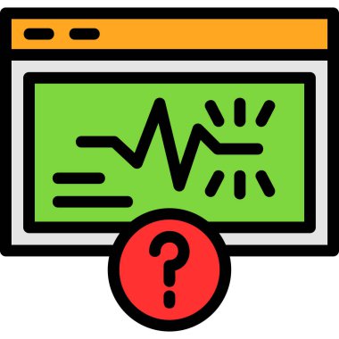 iş grafiği ikon vektör illüstrasyonu