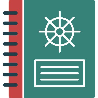 Bir teknenin vektör çizimi