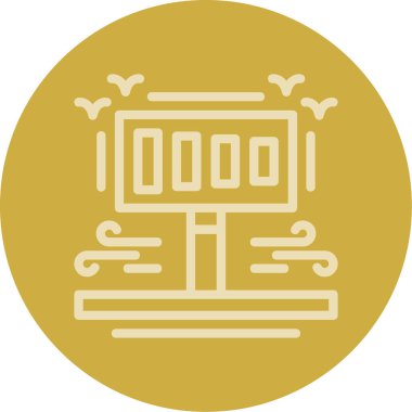 Modern b 'nin vektör illüstrasyonu eksik simgesi