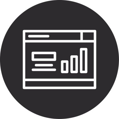 seo modern simgesinin vektör illüstrasyonu