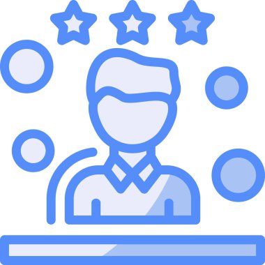 çalışan derecelendirme müşteri simgesi tam taslak biçimi