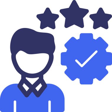 Geri bildirim. Web simgesi basit illüstrasyon