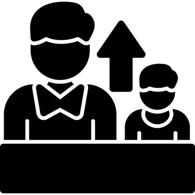 Parti. Web simgesi basit tasarım