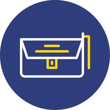 Modern simgenin vektör illüstrasyonu