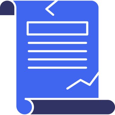 Vektör belgesi Simge illüstrasyonu