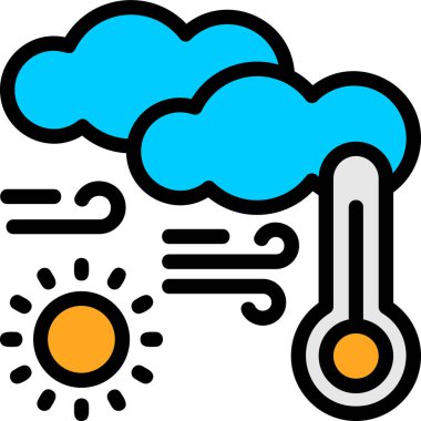 hava simgesi vektör illüstrasyonu
