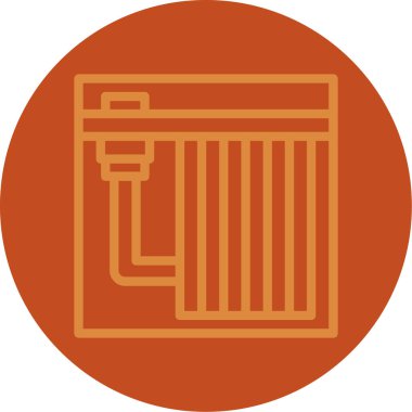 seo modern simgesinin vektör illüstrasyonu