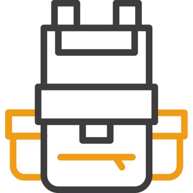 çanta çanta çanta simgesi taslak biçimi