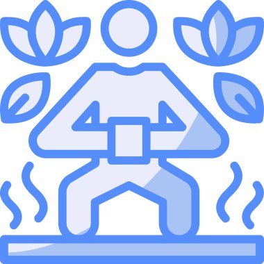 Bir adamın vektör illüstrasyonu