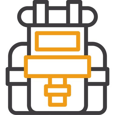 dağıtım paketi lojistik simgesi doldurulmuş taslak biçimi