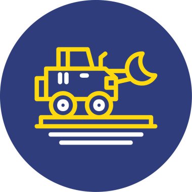 vektör çekici simgesi illüstrasyonu