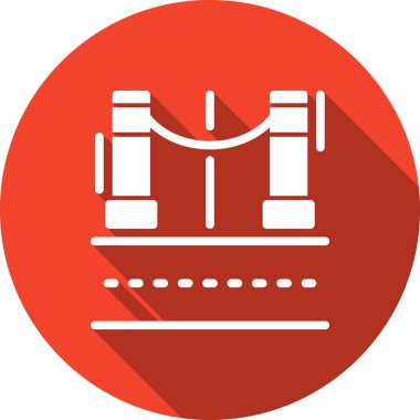 Bir b simgesinin vektör illüstrasyonu