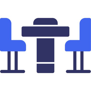 Spor salonu. Web simgesi basit illüstrasyon