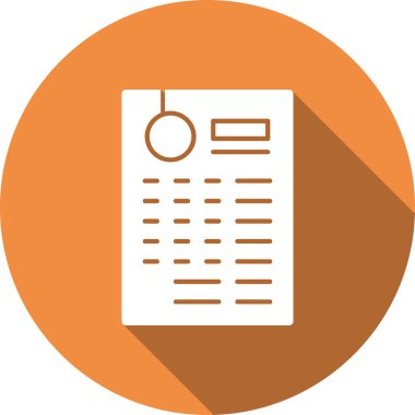 Pano simgesi, vektör illüstrasyonu