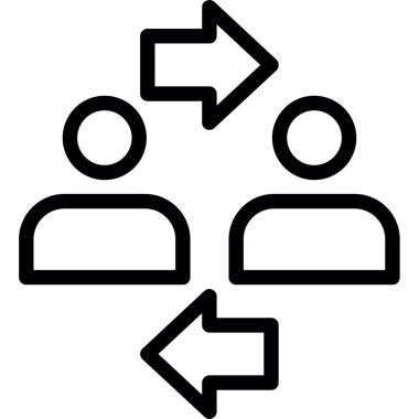 Ok. Web simgesi basit illüstrasyon