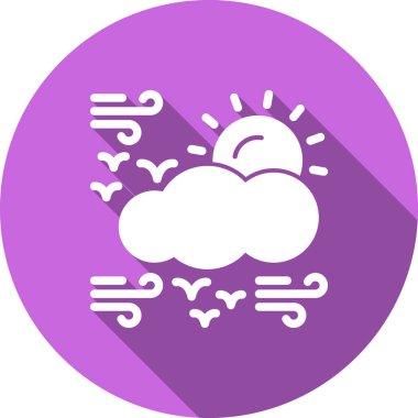 Hava simgesinin vektör illüstrasyonu