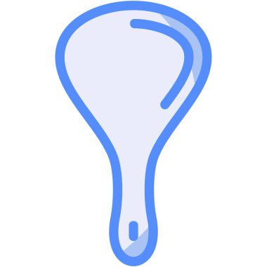 Balon. Web simgesi basit illüstrasyon