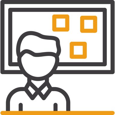 iş simgesi, vektör resimleme