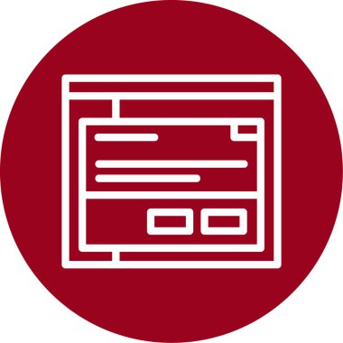 seo modern simgesinin vektör illüstrasyonu