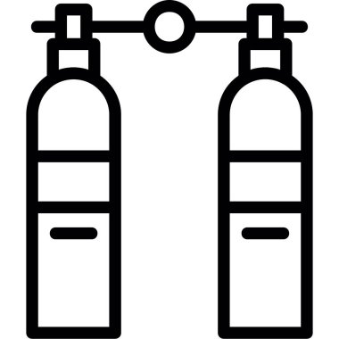 Şişe. Web simgesi basit illüstrasyon