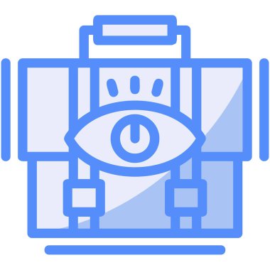 vizyon göz rengi simgesi, vektör görüş görünümü