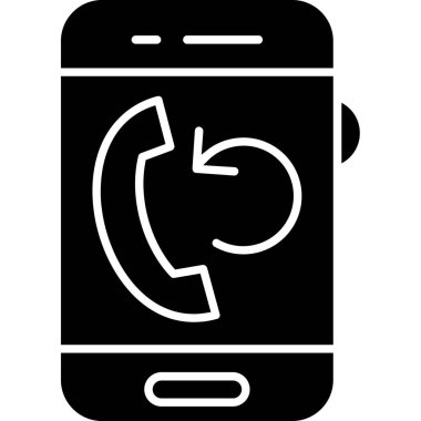 Telefon ikonunu ara. Beyaz arkaplanda izole edilmiş web tasarımı için telefon vektör simgesi