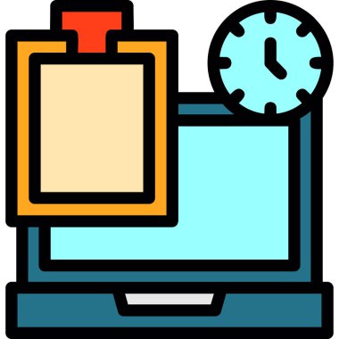 Takvim. Web simgesi basit illüstrasyon