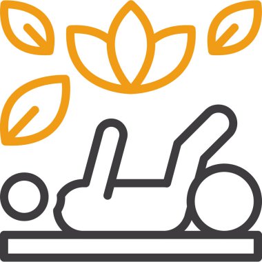 Otomobil ekoloji ikonu Doldurulmuş dış hat biçimi