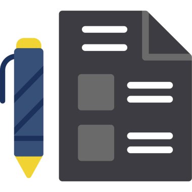 dosya belge vektör simgesi