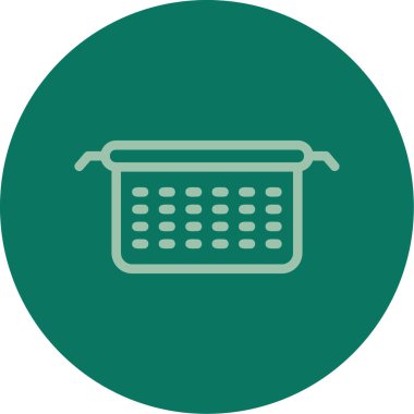 Modern b 'nin vektör illüstrasyonu eksik simgesi