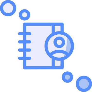 Belge. Web simgesi basit illüstrasyon