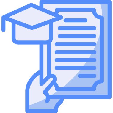 diploma eğitimi öğrencisi simgesi