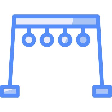 Enstrüman. Web simgesi basit illüstrasyon
