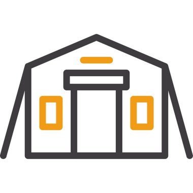 ev simgesi, vektör illüstrasyonu