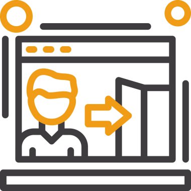 İş yönetimi satırı simgesi