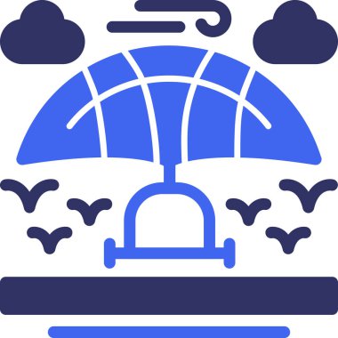 Modern simgenin vektör illüstrasyonu