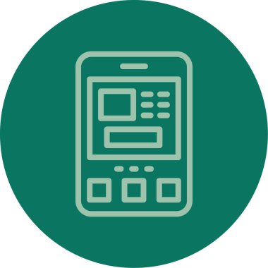 vektör hesap makinesi ico, vektör illüstrasyonu