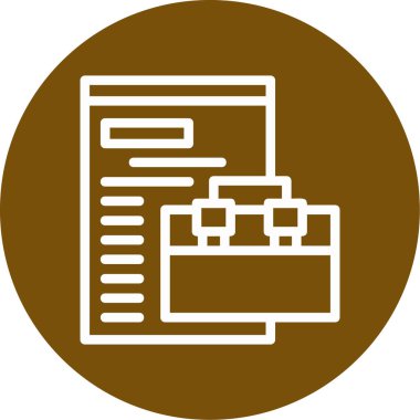 seo modern simgesinin vektör illüstrasyonu